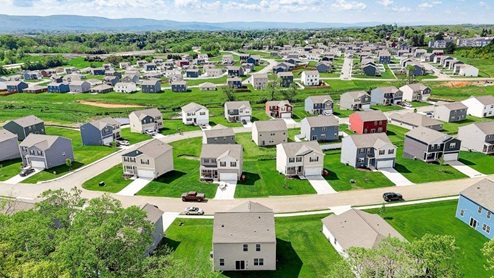 Single Family Community Aerial