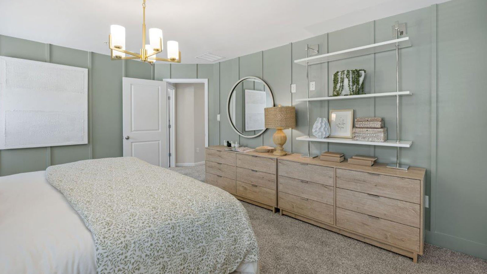 Deerfield Single Family New Home 4 Beds 2 Car Garage