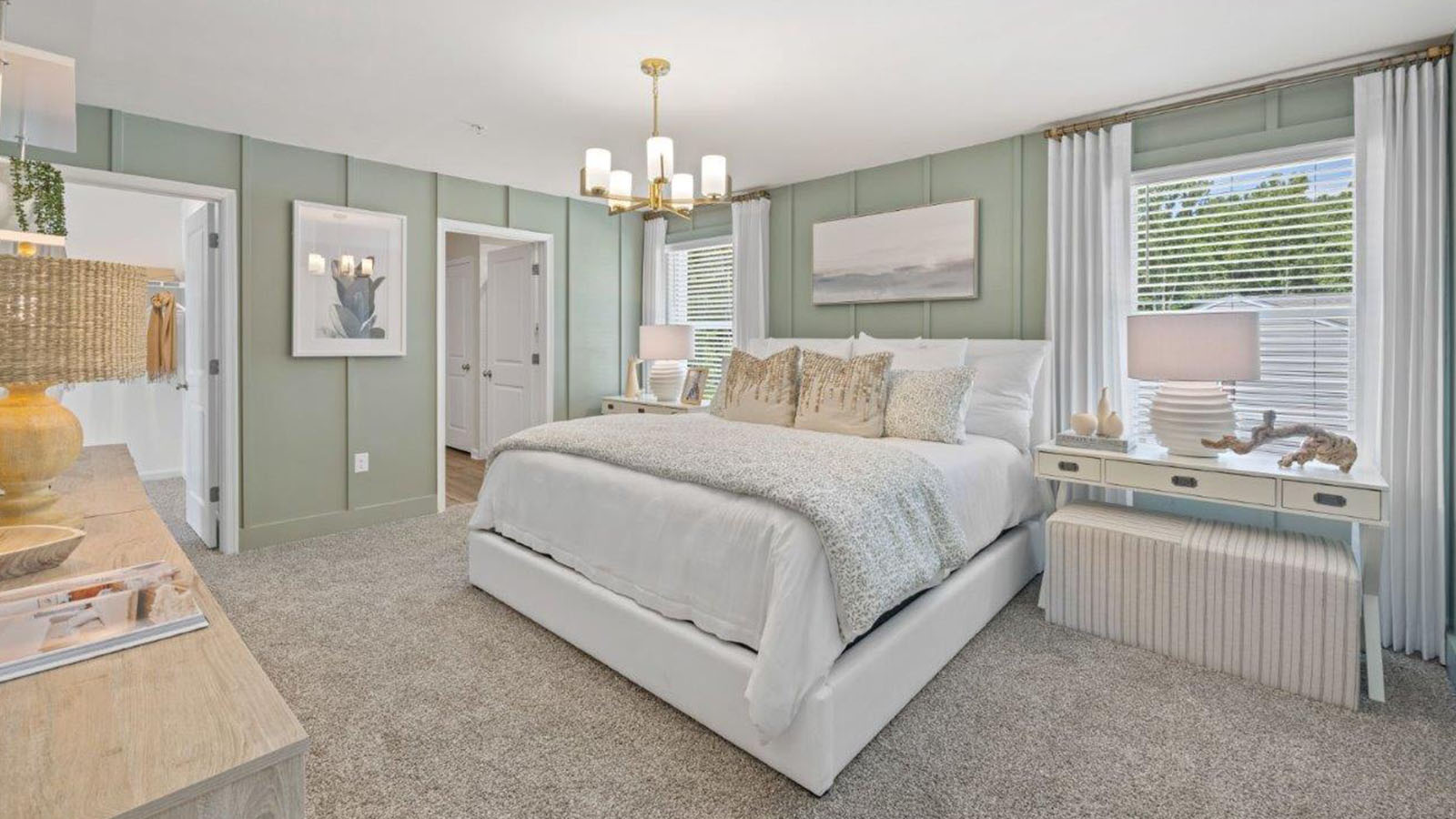 Deerfield Single Family New Home 4 Beds 2 Car Garage