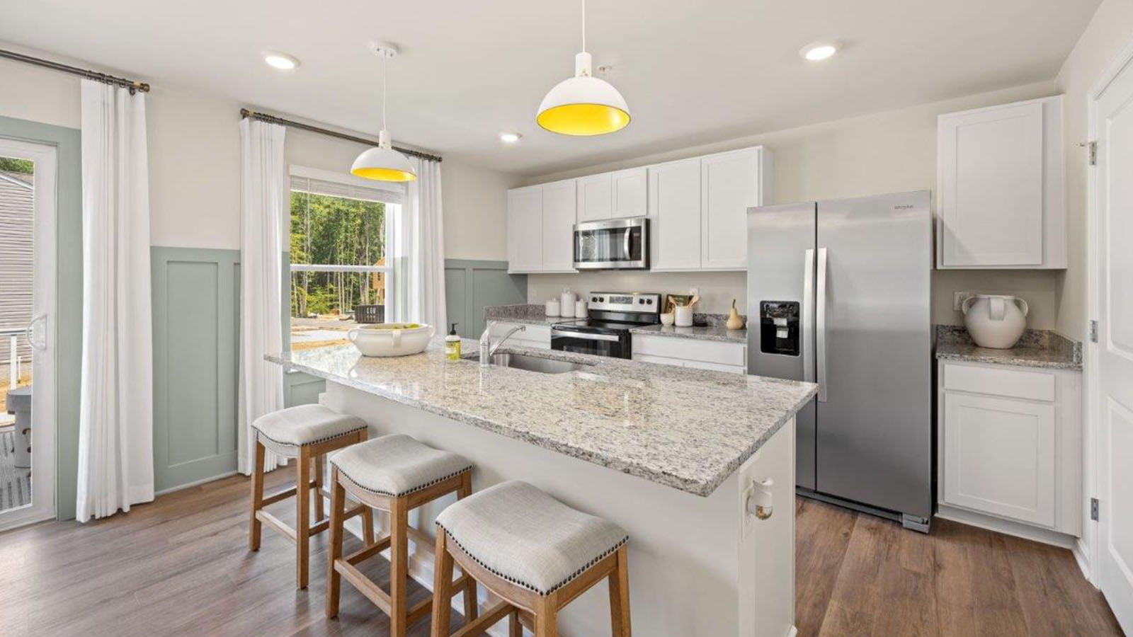 Deerfield Single Family New Home 4 Beds 2 Car Garage