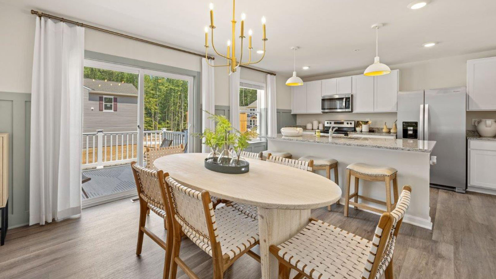 Deerfield Single Family New Home 4 Beds 2 Car Garage