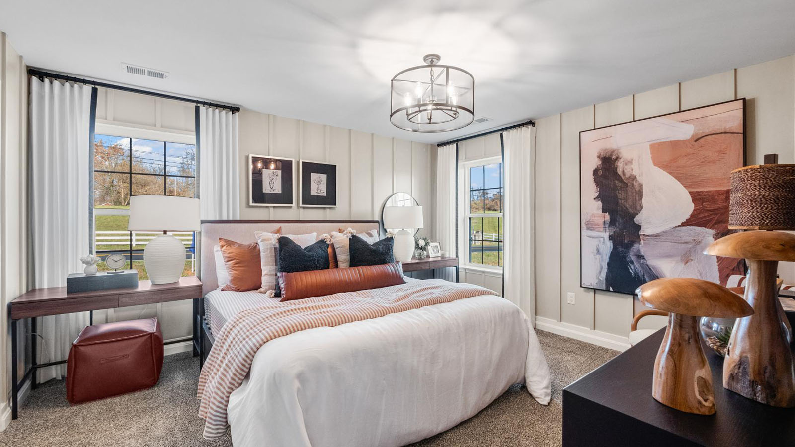 Neuville Single Family Rancher Home 4 Beds 2 Car Garage