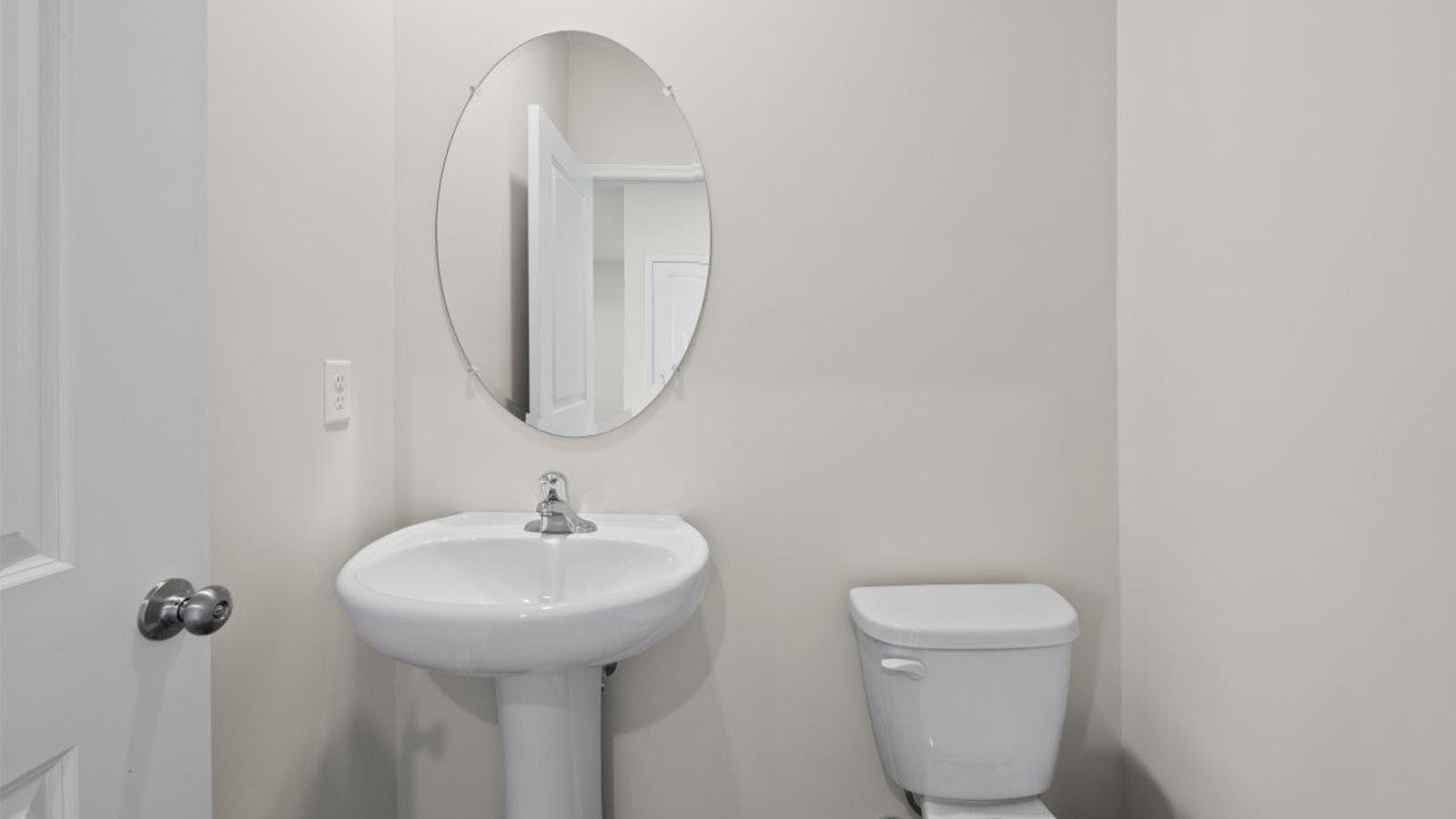 main level half bath