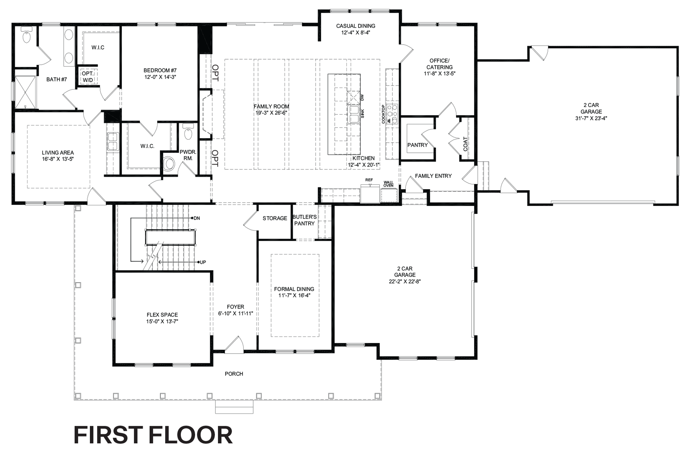 Preston Floorplan First Floor