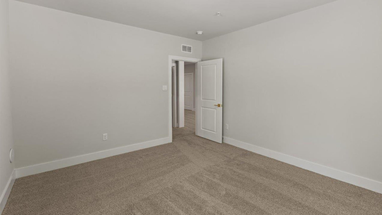 finished basement bedroom