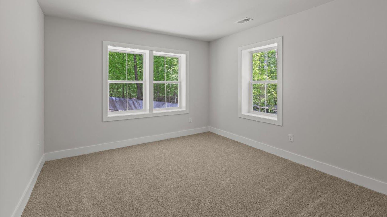 finished basement bedroom