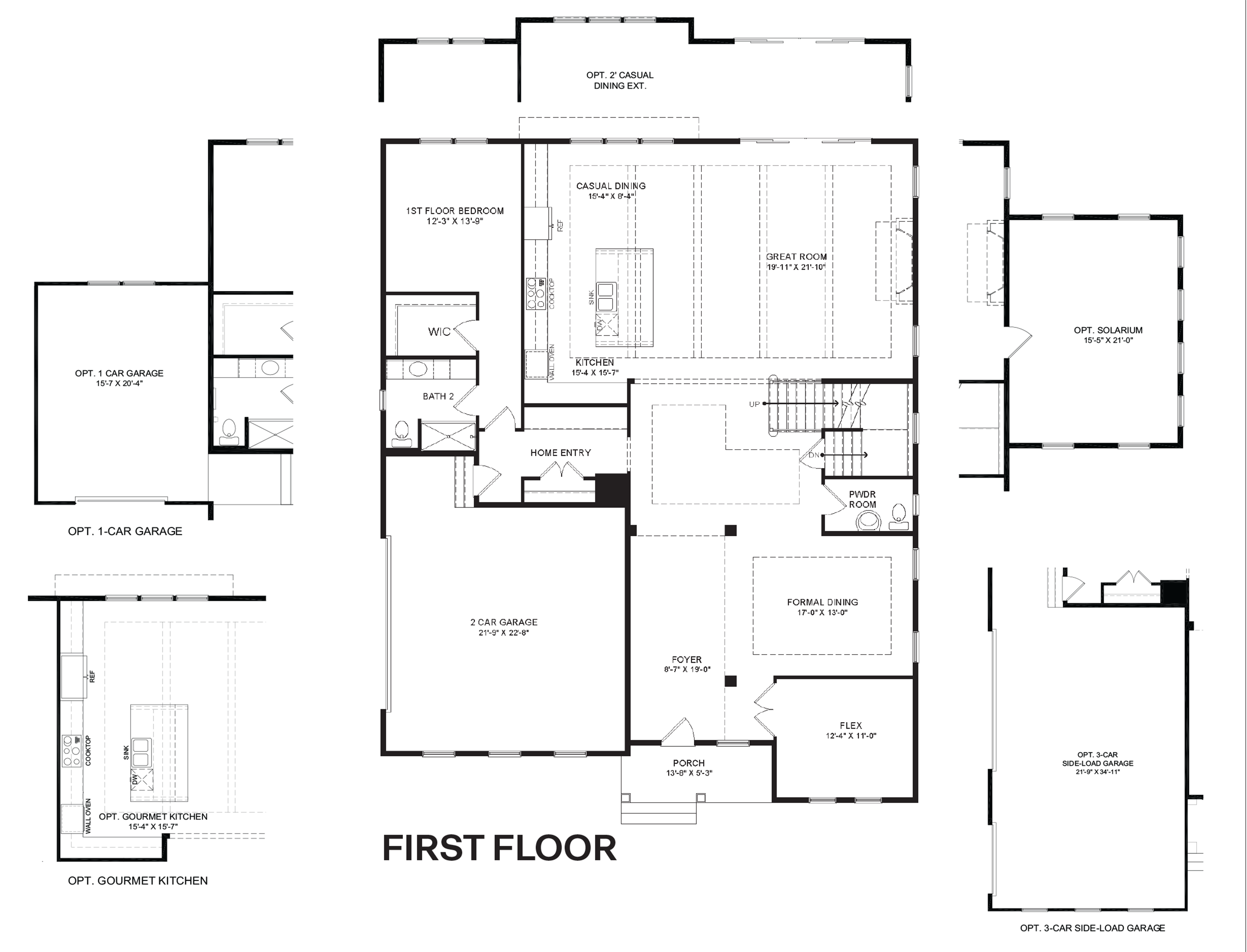 Hampton II Floorplan First Floor