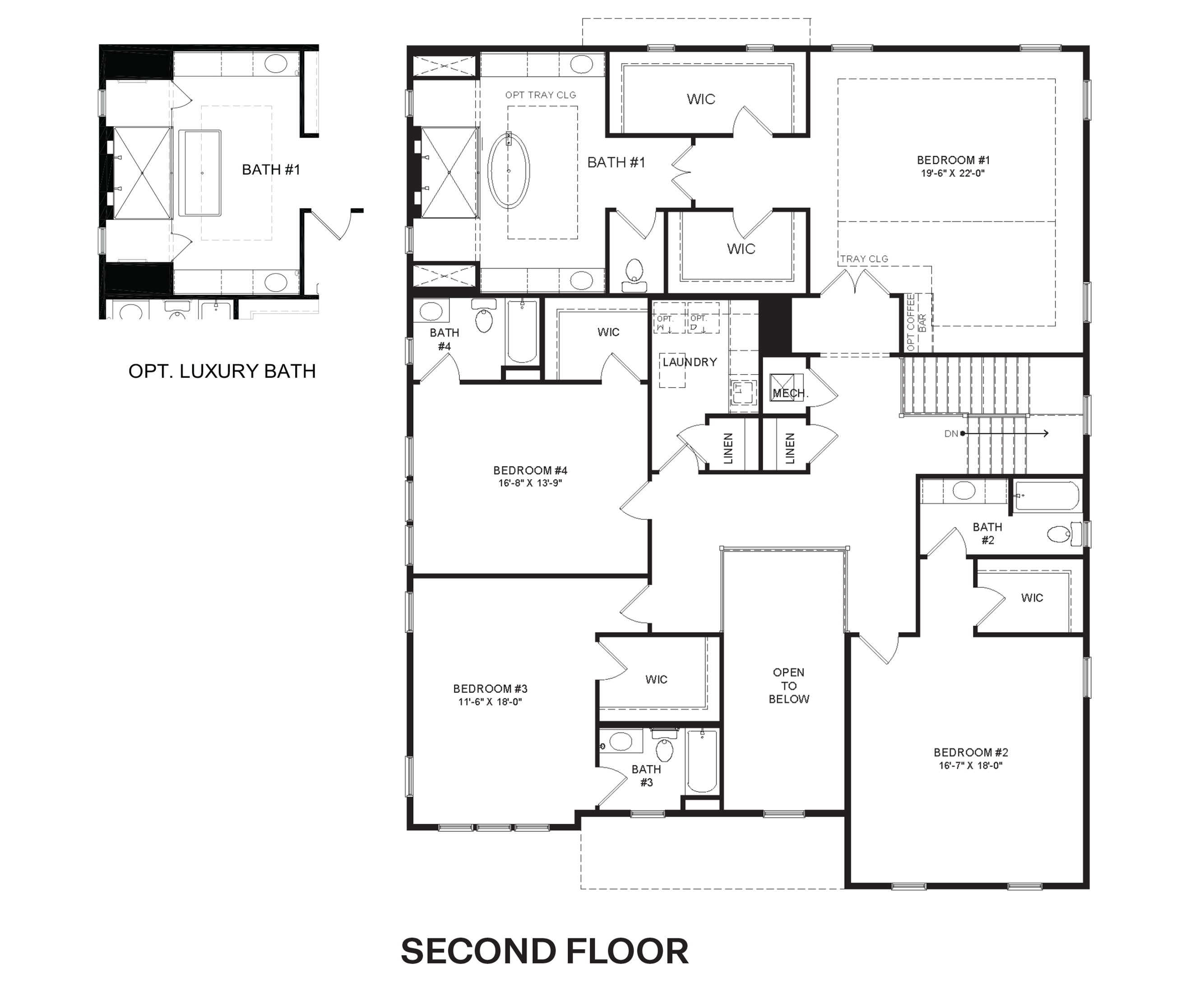 Hampton II Floorplan Second Floor