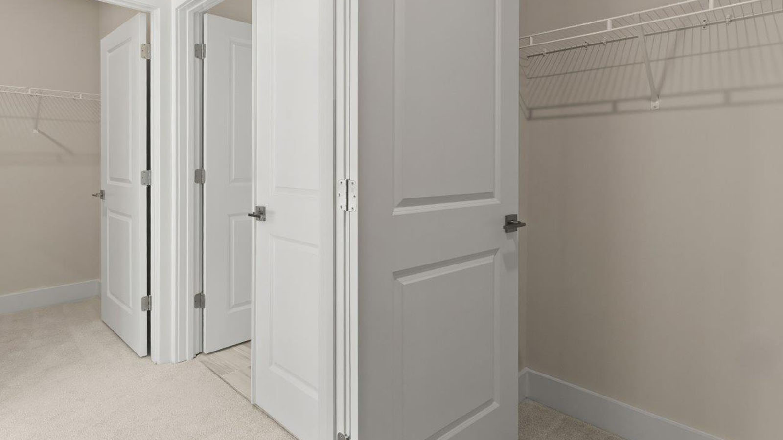 walk-in closets