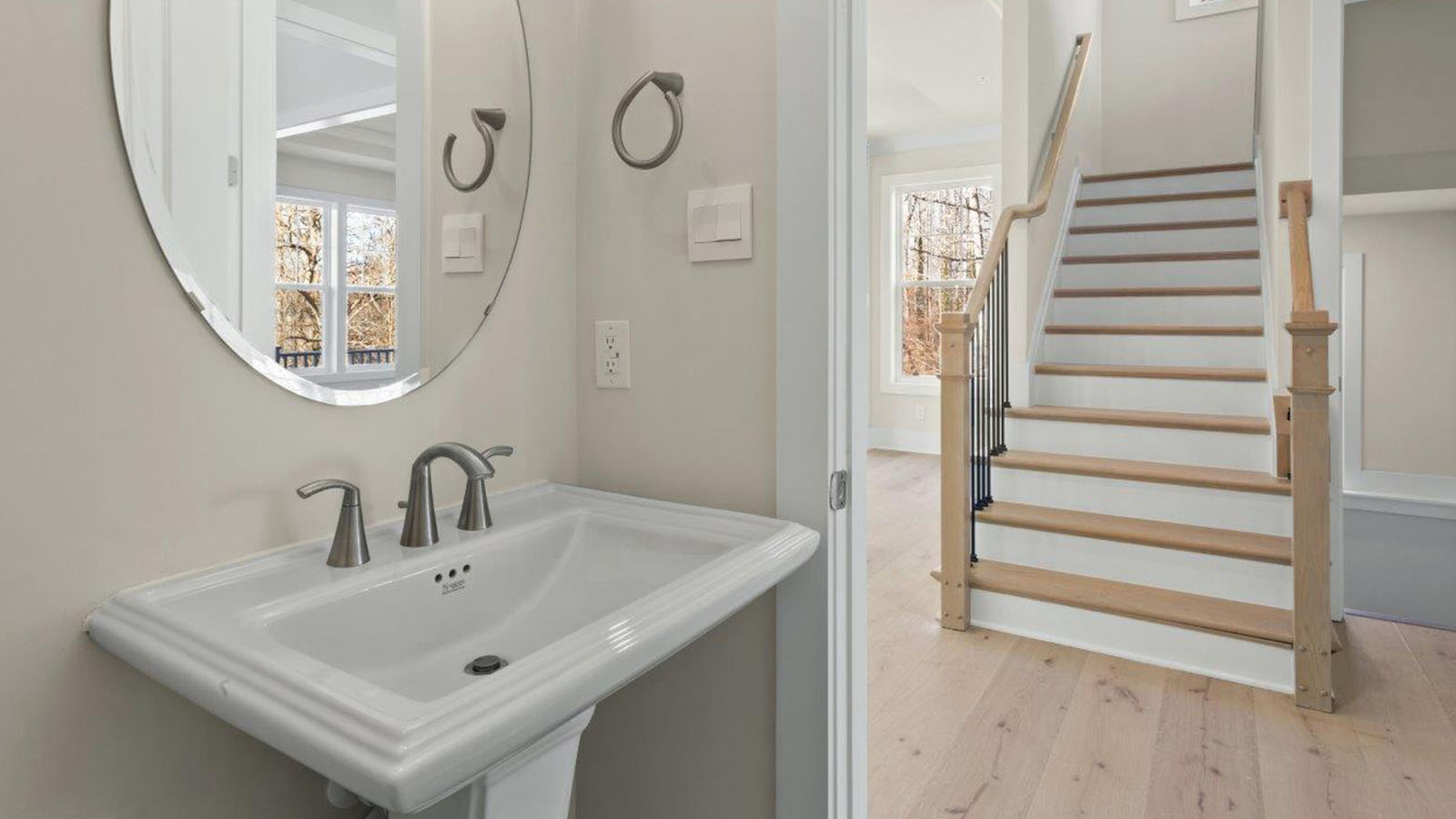 half bath on main level