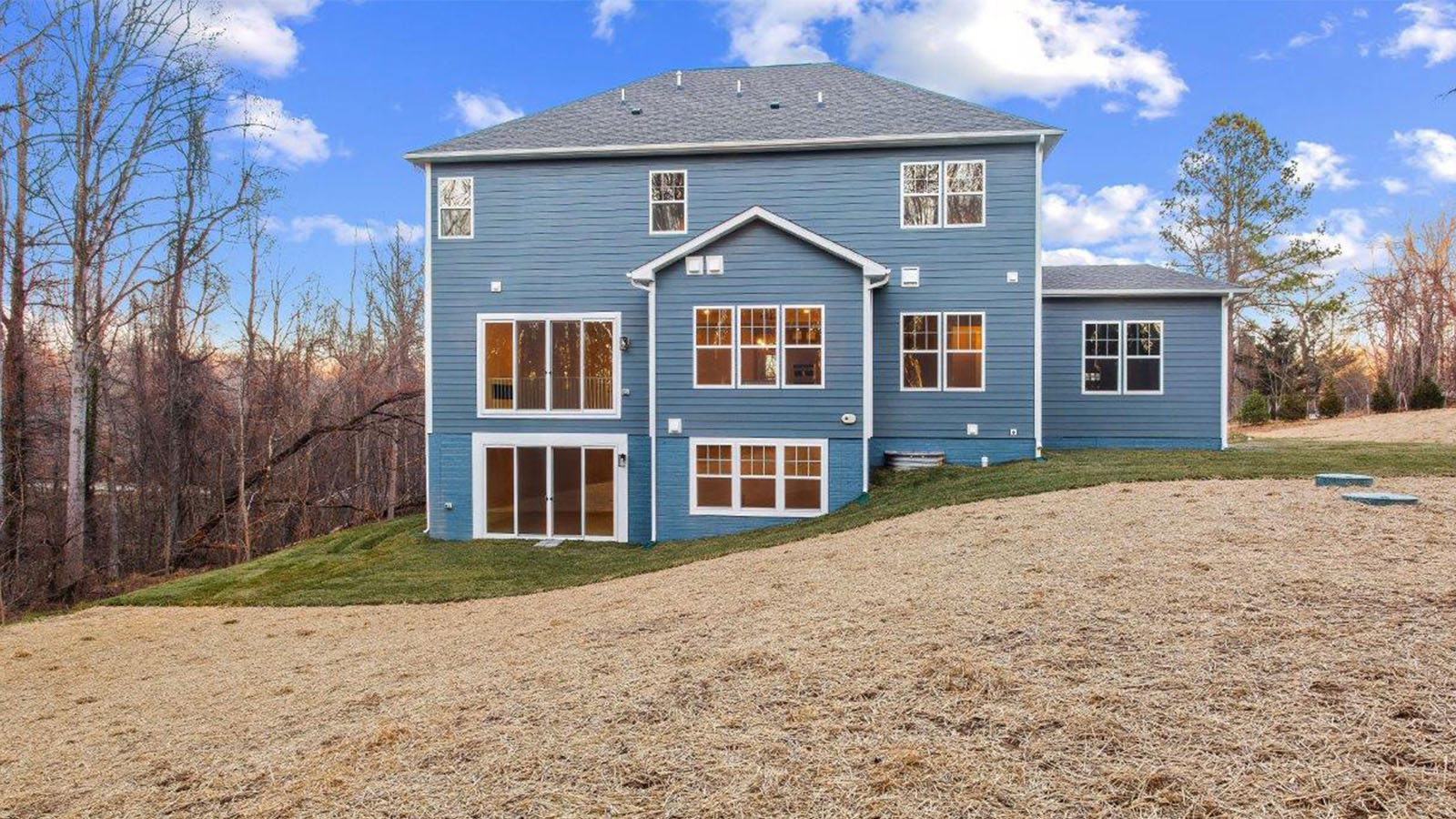 rear of home showing basement walkout