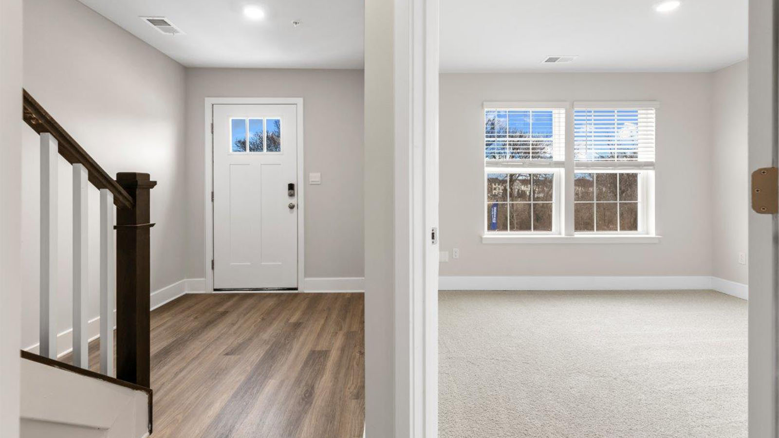 entryway leading to rec room