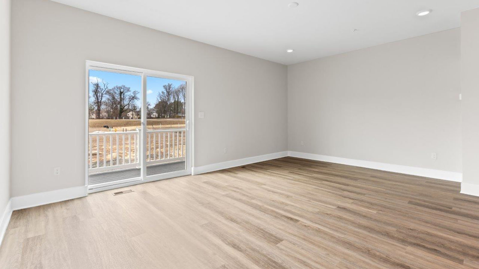 open concept living room