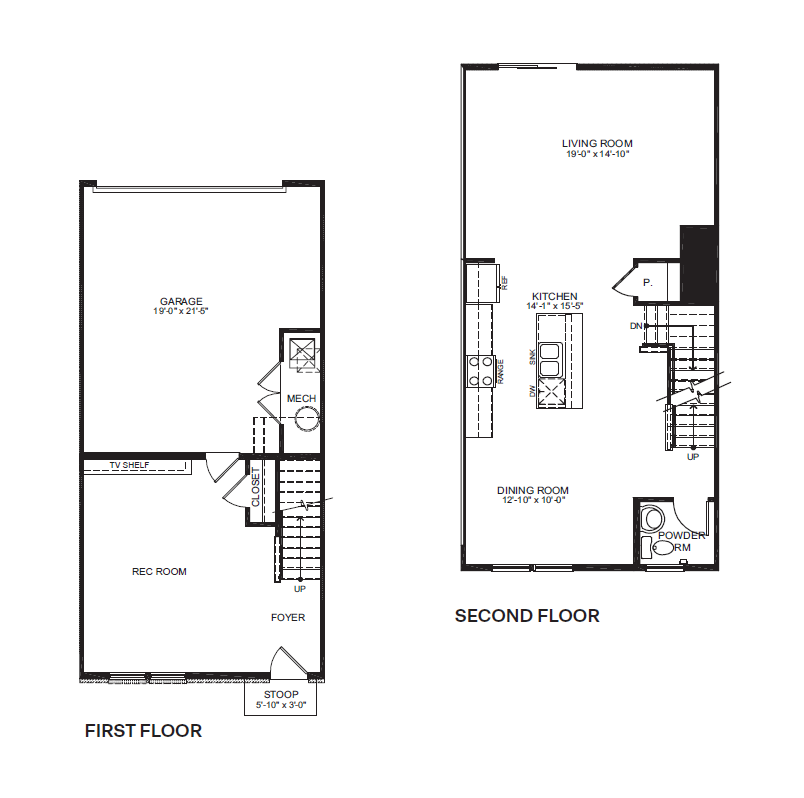 columbus lower level and main level