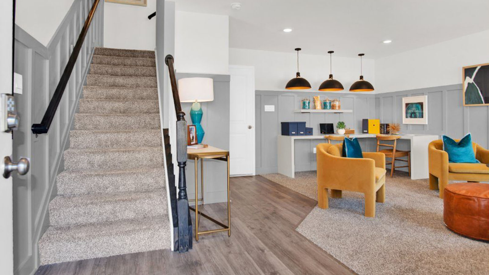 lower level rec room