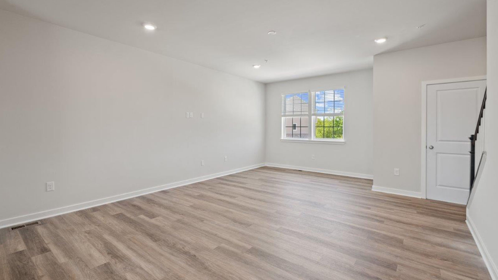 open concept living room