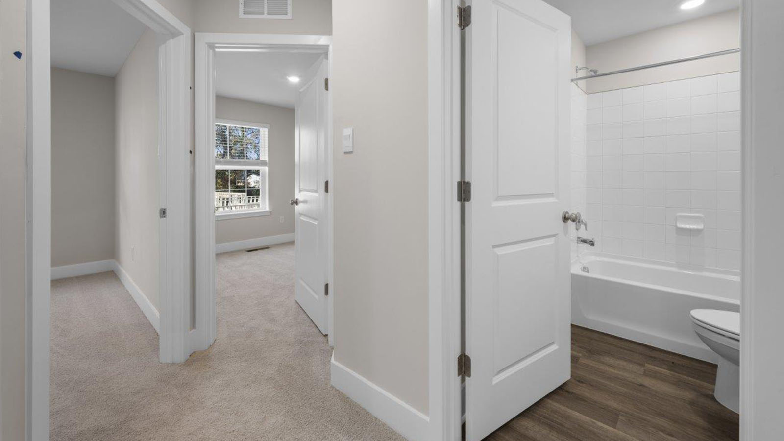 upstairs hallway