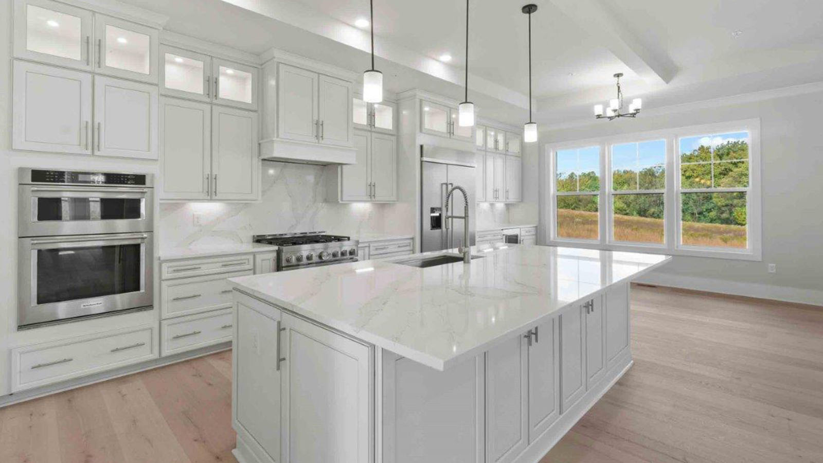 seating at central island