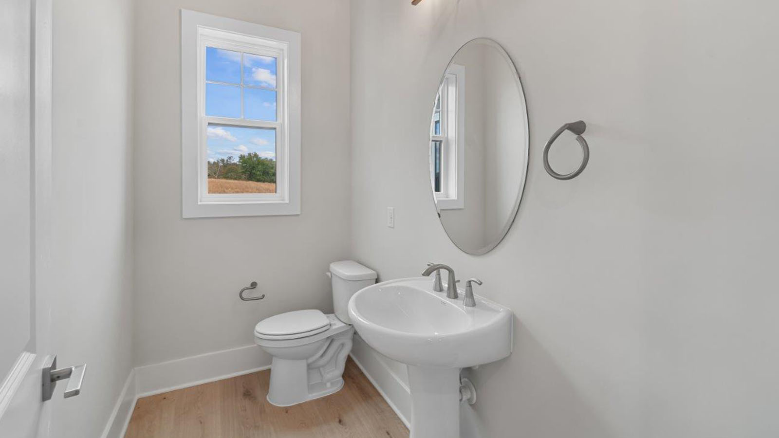 main level half bath