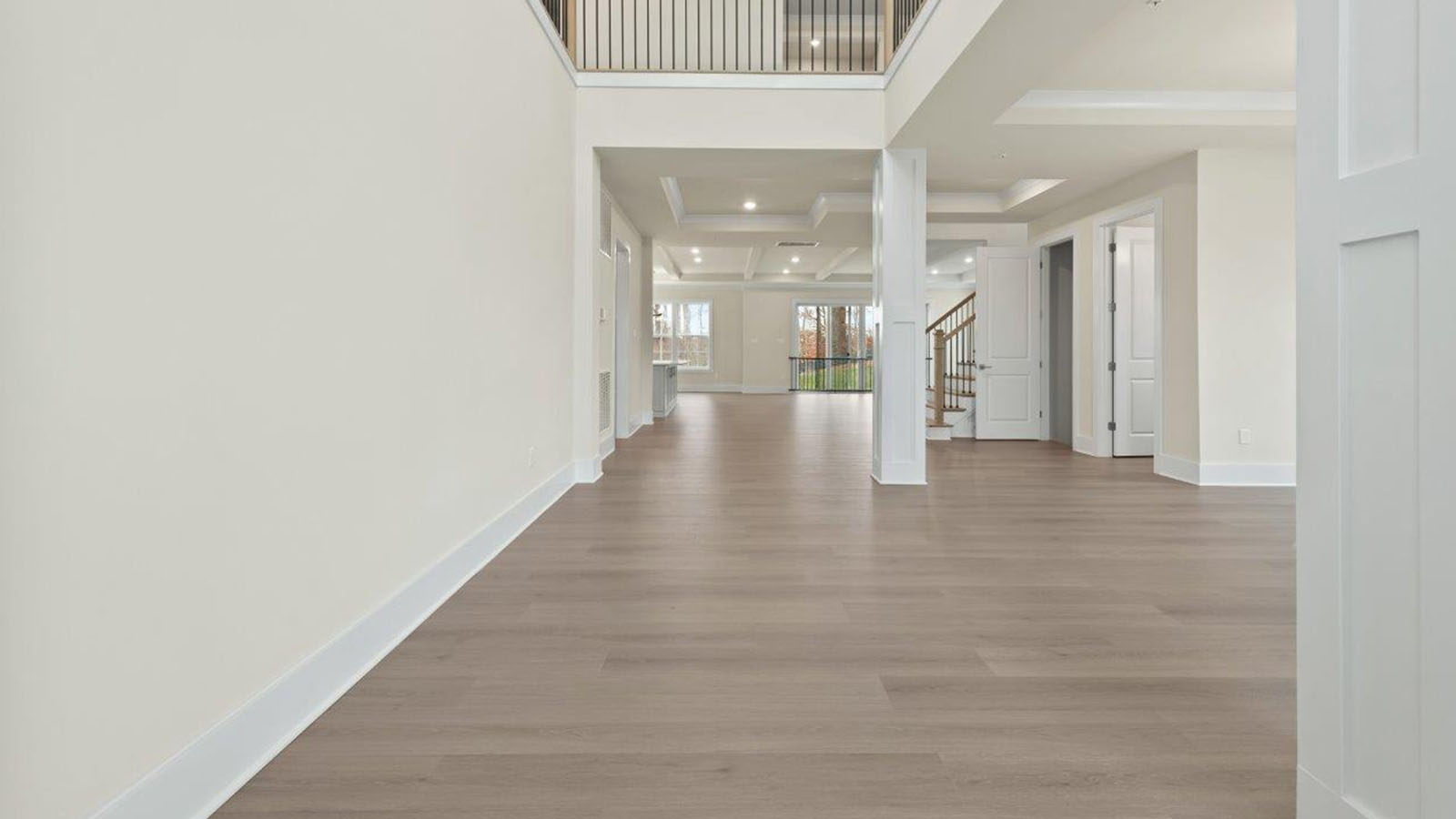 large two story foyer entrance