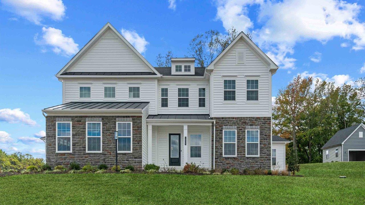 exterior with stone detail