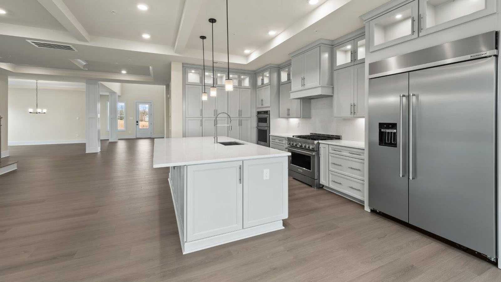 beverage chiller and coffee bar