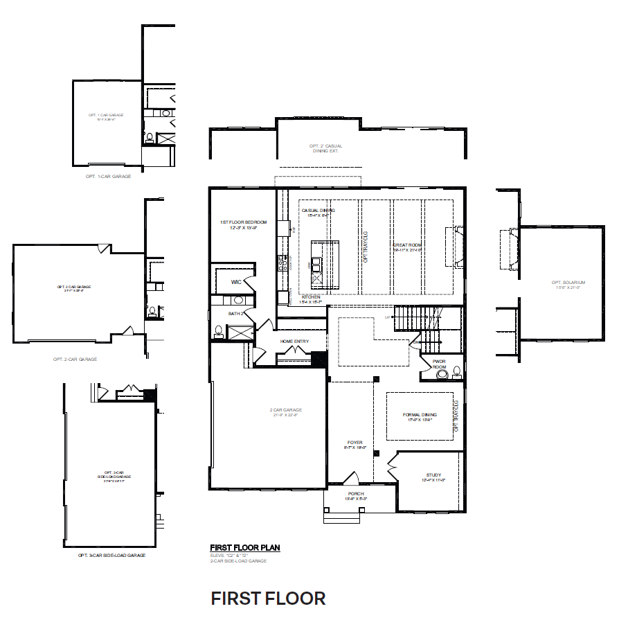 Hampton II floor 1