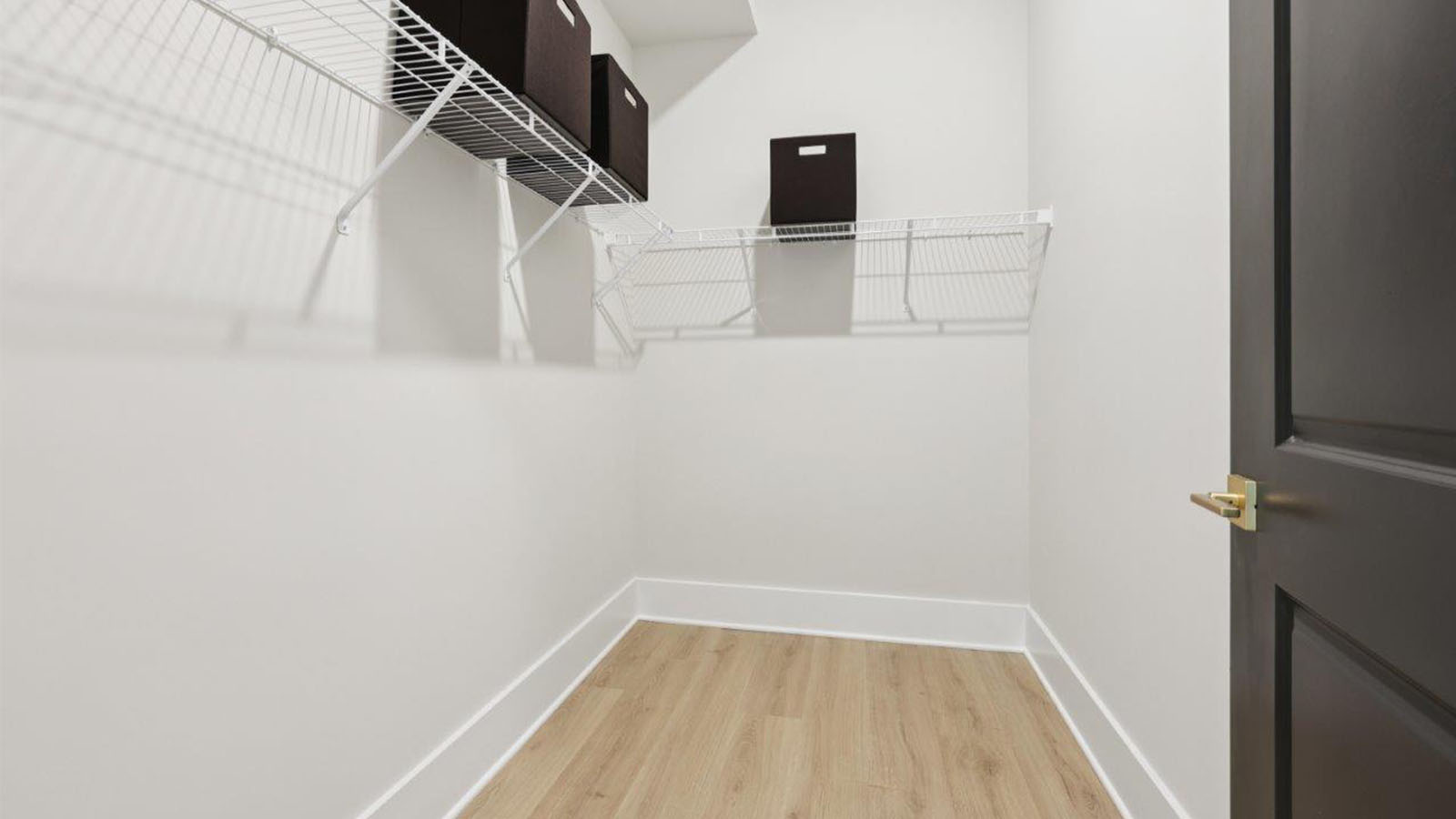 first floor bedroom walk in closet