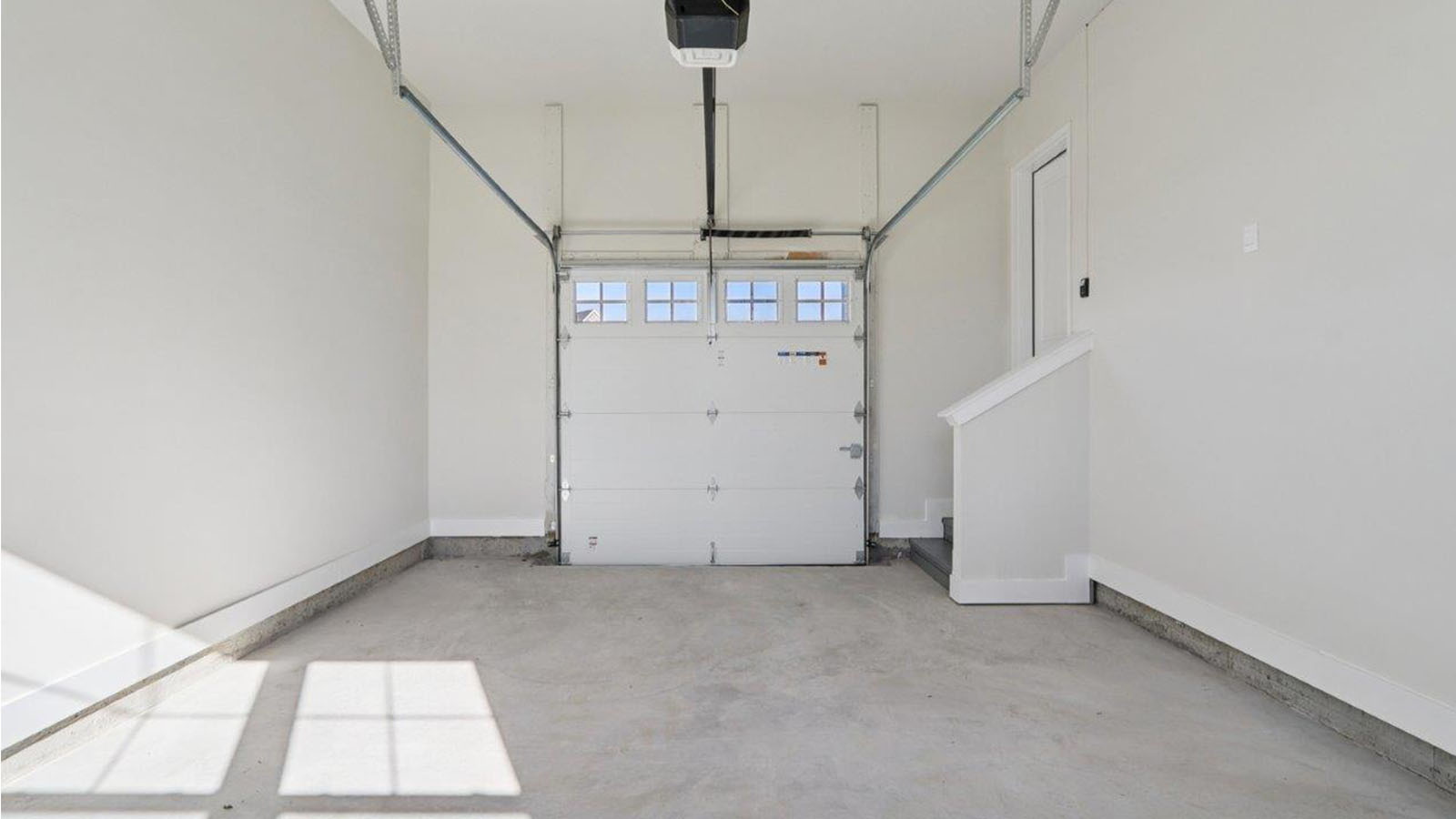 interior multi-car garage