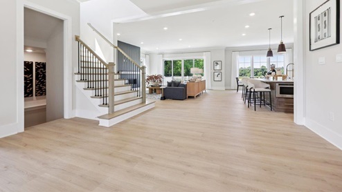 open concept foyer