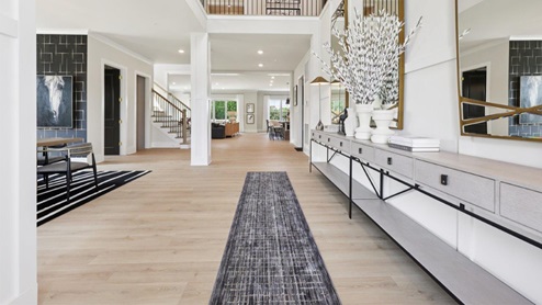 two story foyer entrance