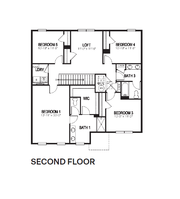 second floor