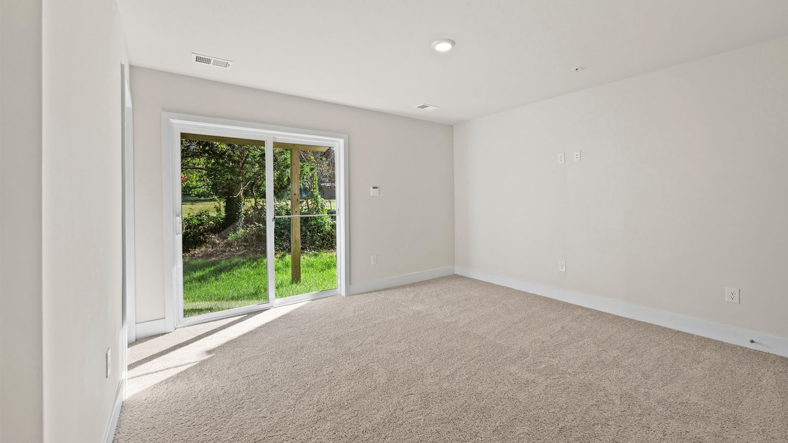 lower level rec room or den