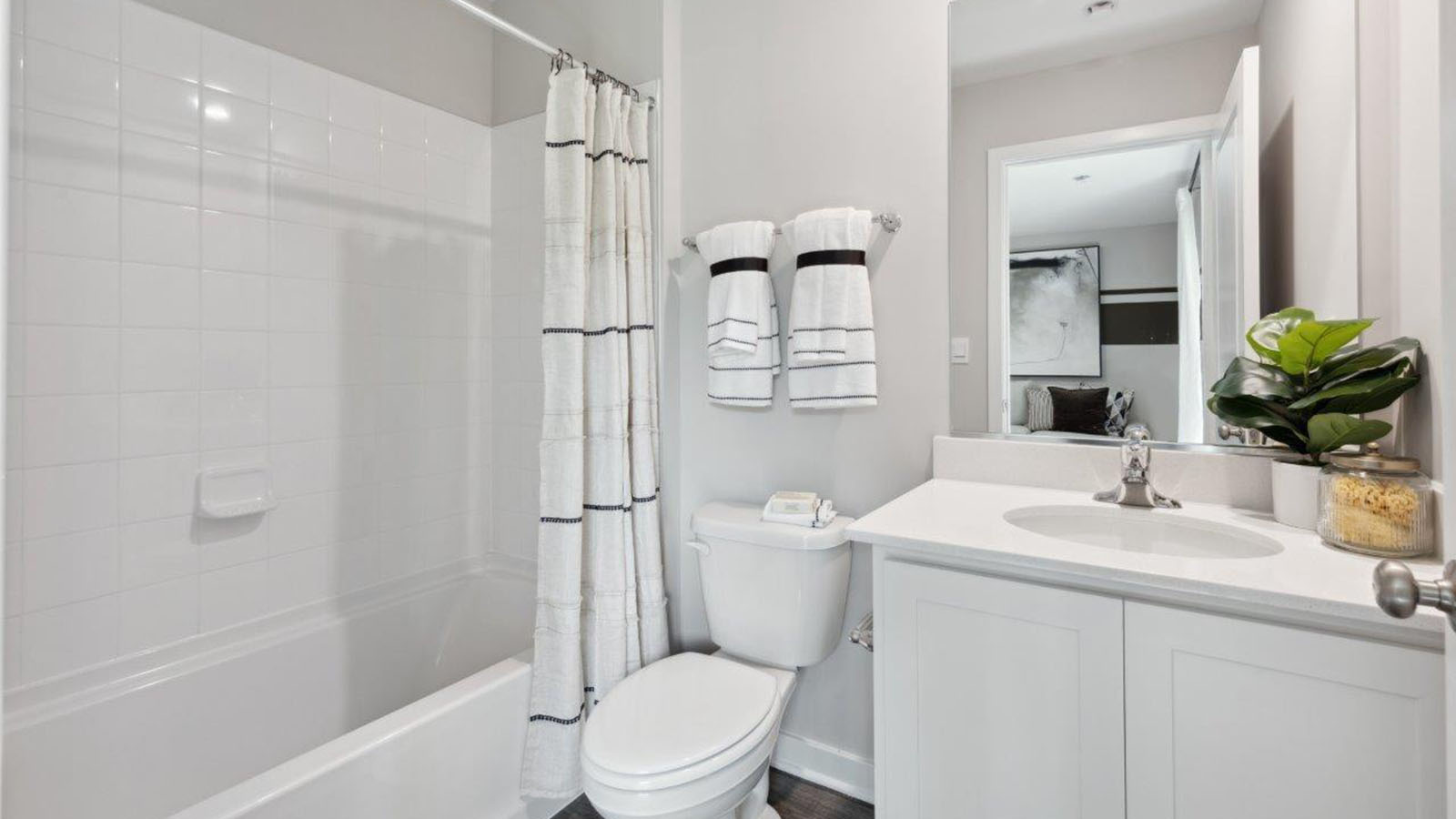 lower level full bathroom