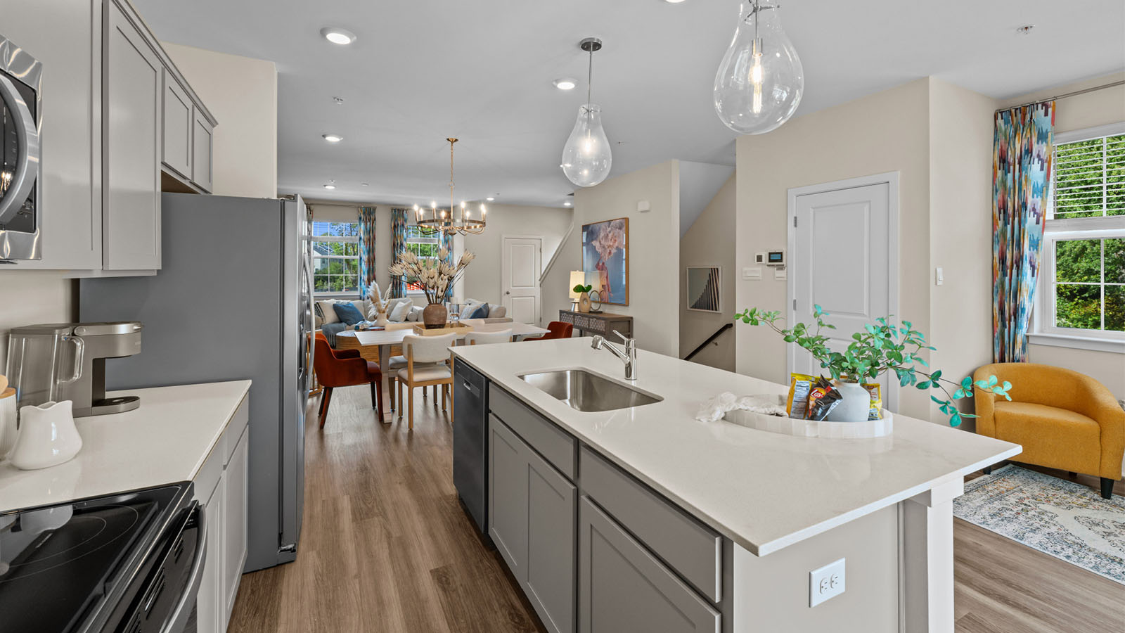 recessed lights