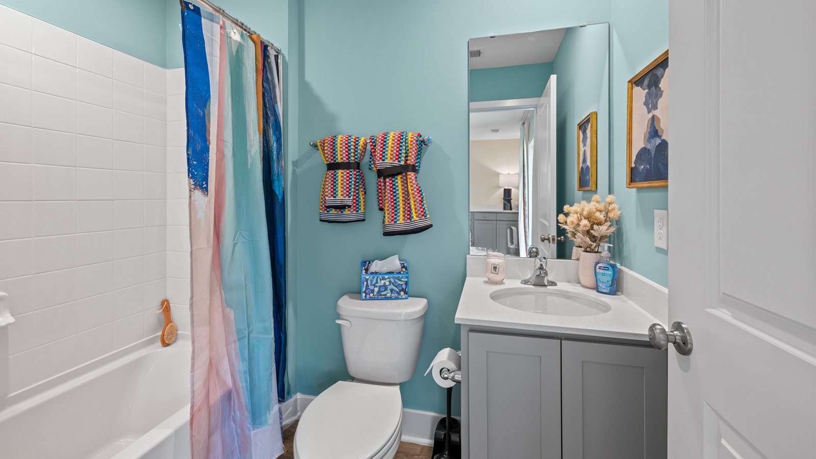 lower level full bath