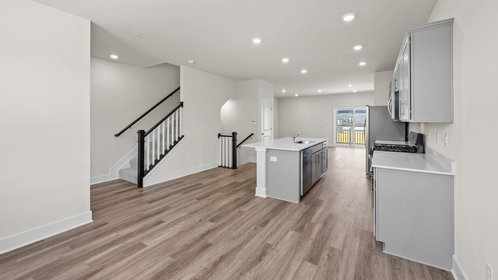 open kitchen
