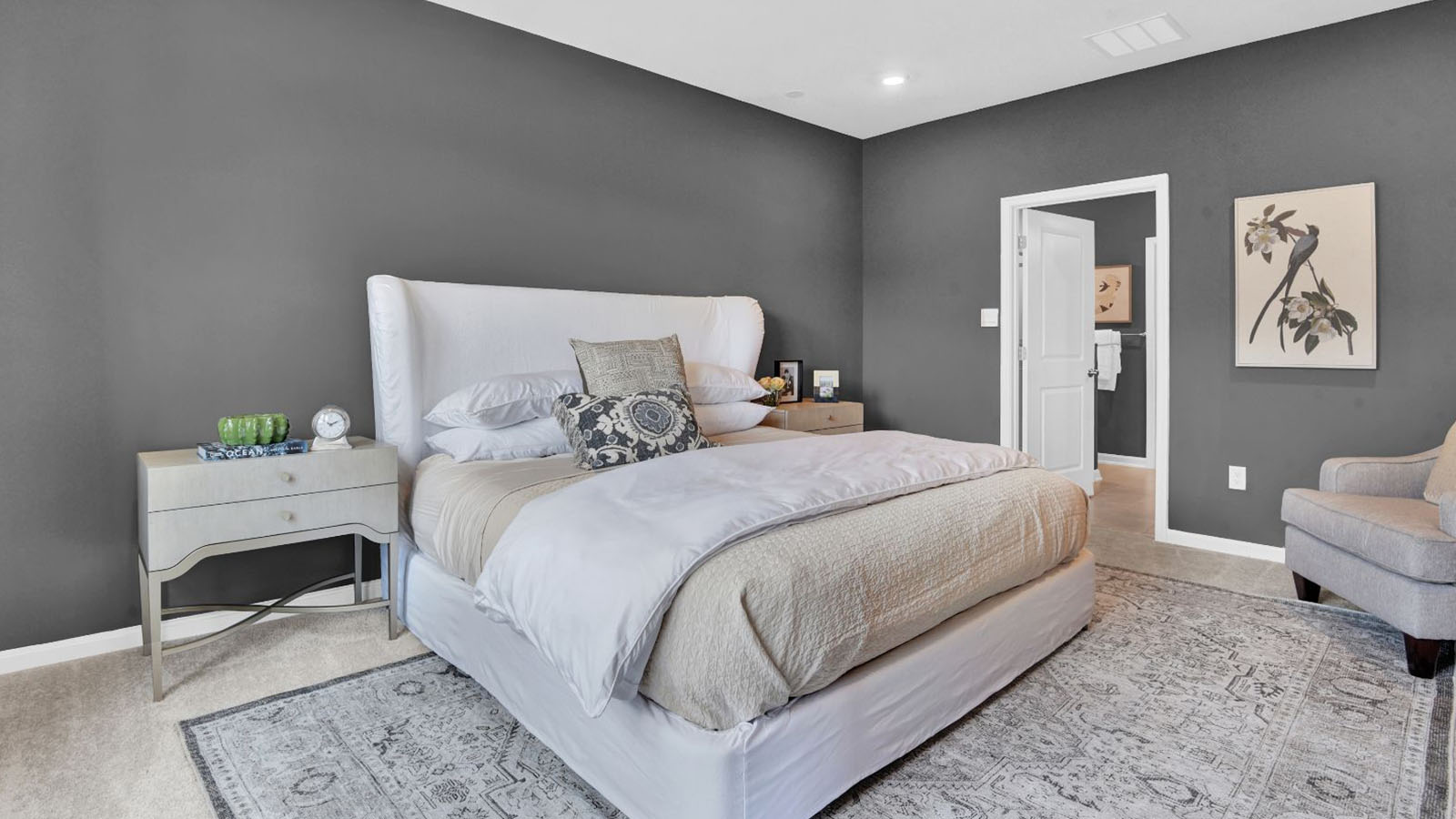 master bedroom on main level