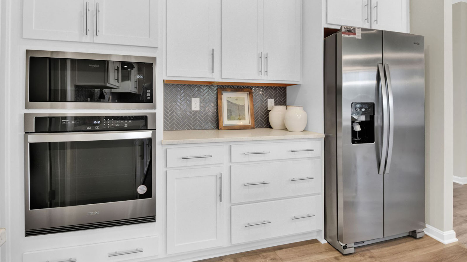 stainless steel appliances