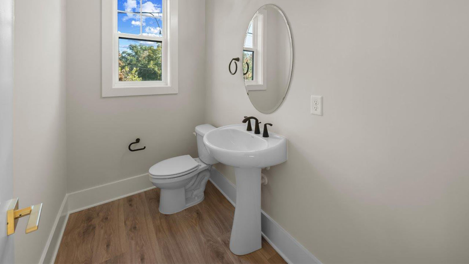 half bath on main level