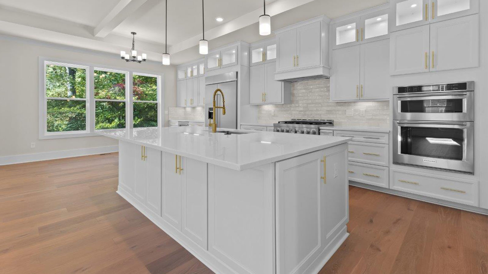 stainless steel kitchen appliances