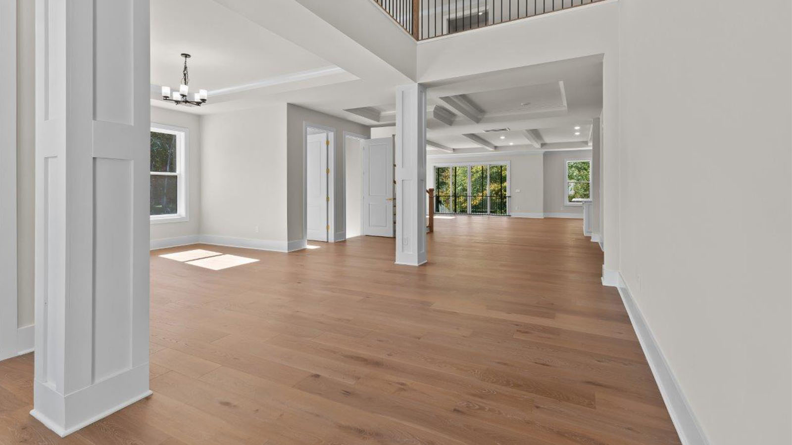 two story open foyer