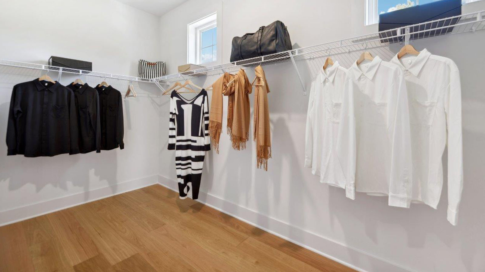 walk-in closets