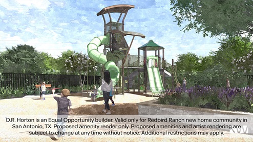 redbird ranch third amenity playground render