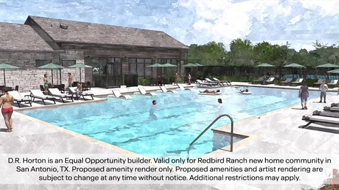 redbird ranch third amenity pool render