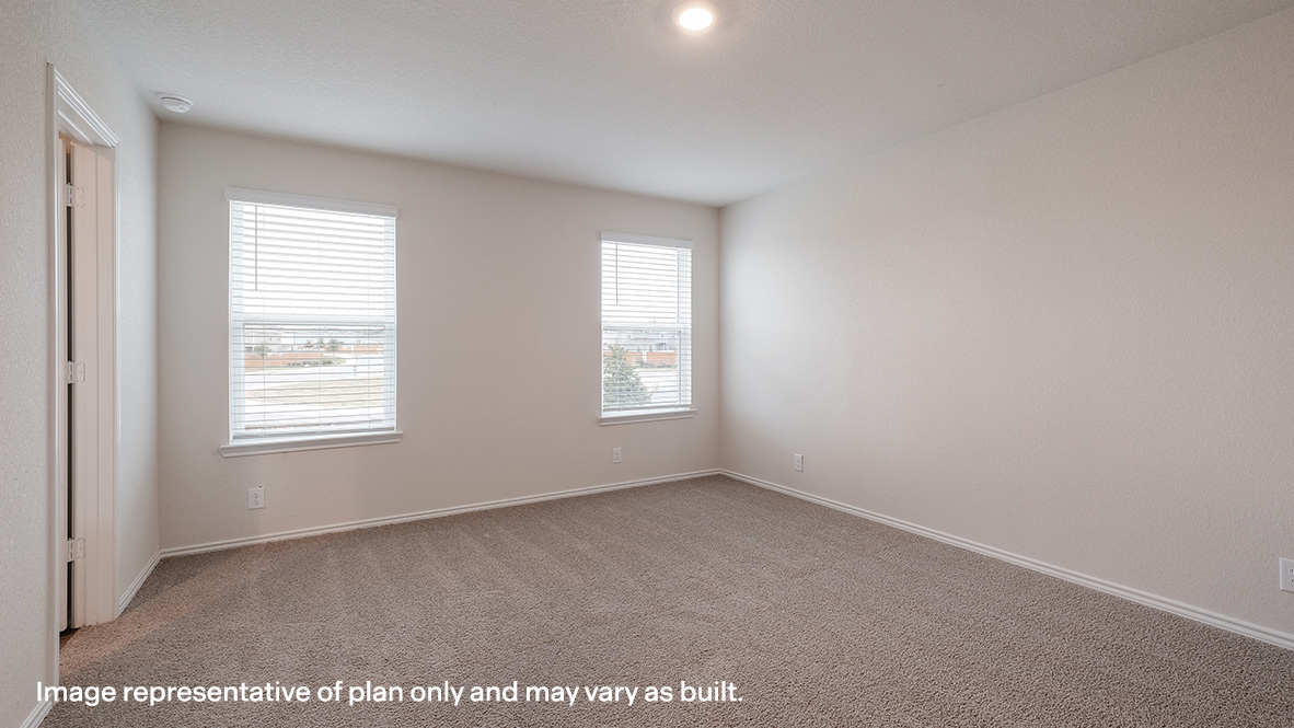 primary bedroom with ensuite bathroom