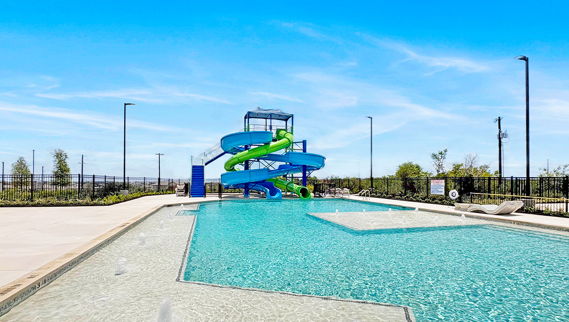 redbird ranch third amenity pool and waterslide