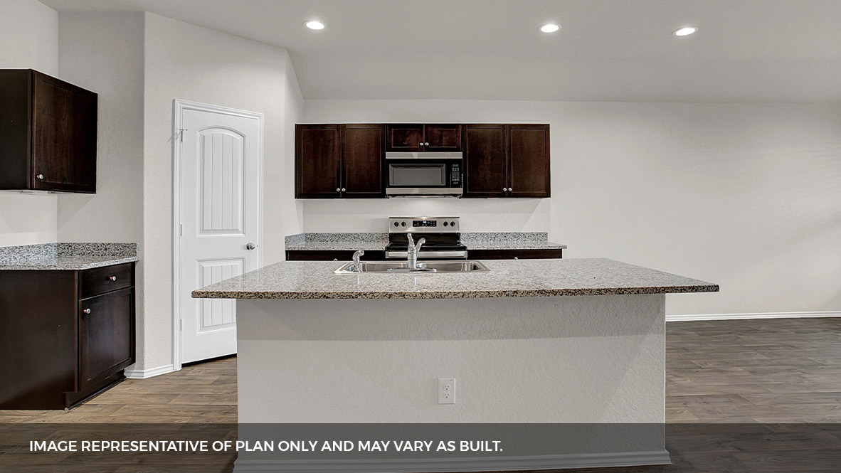kitchen with large kitchen island and stainless steel appliances