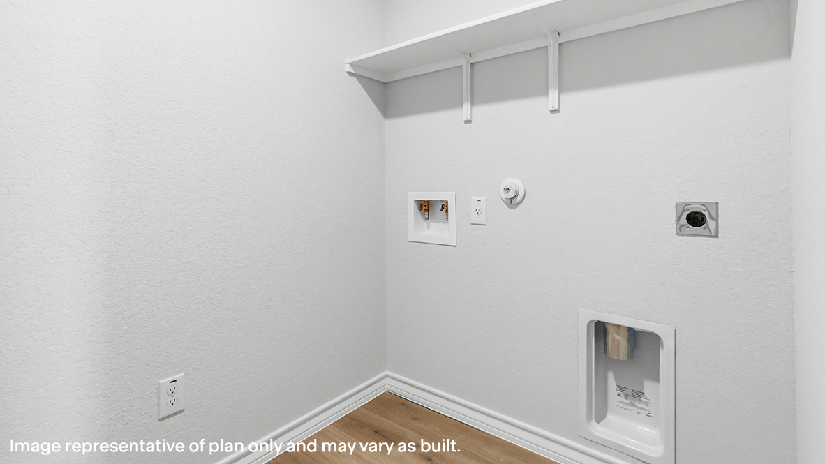 utility room with shelving