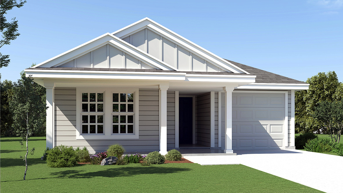 DR Horton San Antonio Riverstone at Westpointe elevation c exterior